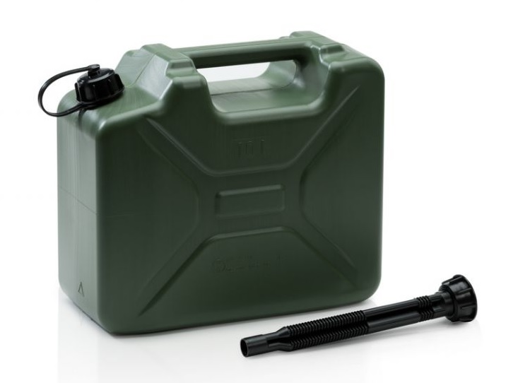 Kraftstoff-Kanister grün, Polyethylen - UV-resistent, 10 - 20 Liter