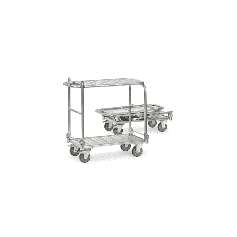 Fetra Alu-Klapptischwagen, Gesamttragkraft 200 kg, zwei verschiedene Grössen