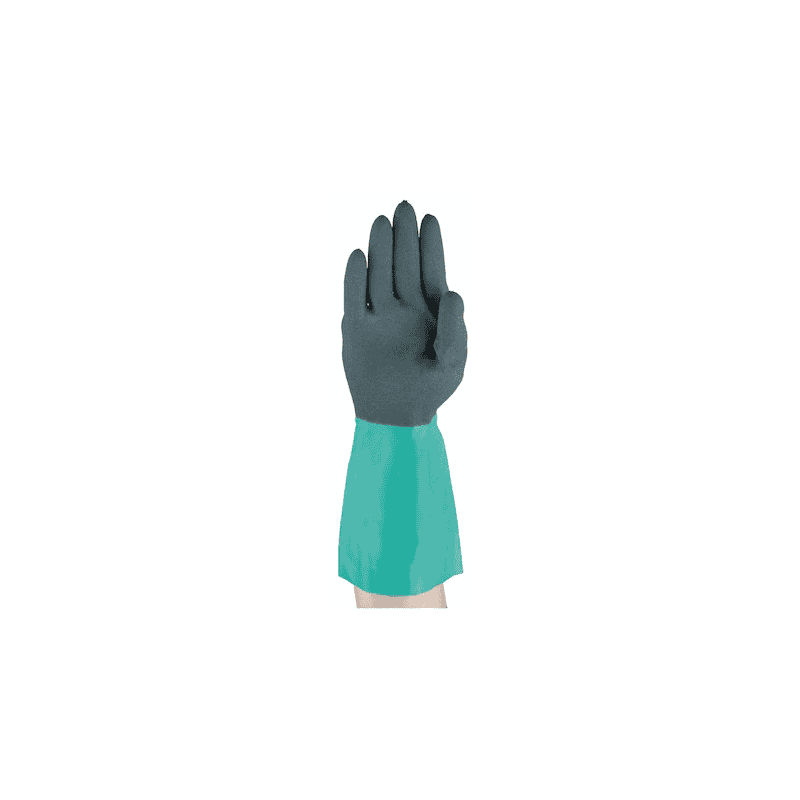 Chemikalienschutzhandschuhe Ansell AlphaTec® 58-535W, Nitril, EN374 JKL, Packung à 6 Paar