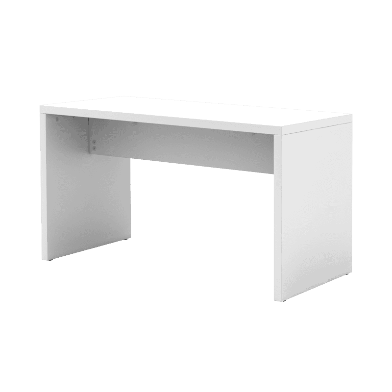 Table de réunion bistrot Noah, 1300 x 680 x 728 mm, blanc