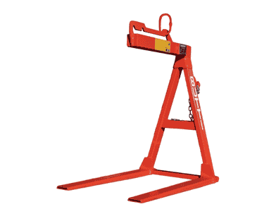 Krangabel Butti Special Cop mit manueller Lastausbalancierung, Tragkraft 600 kg, LxBxH 620 x 1030 x 1150 mm