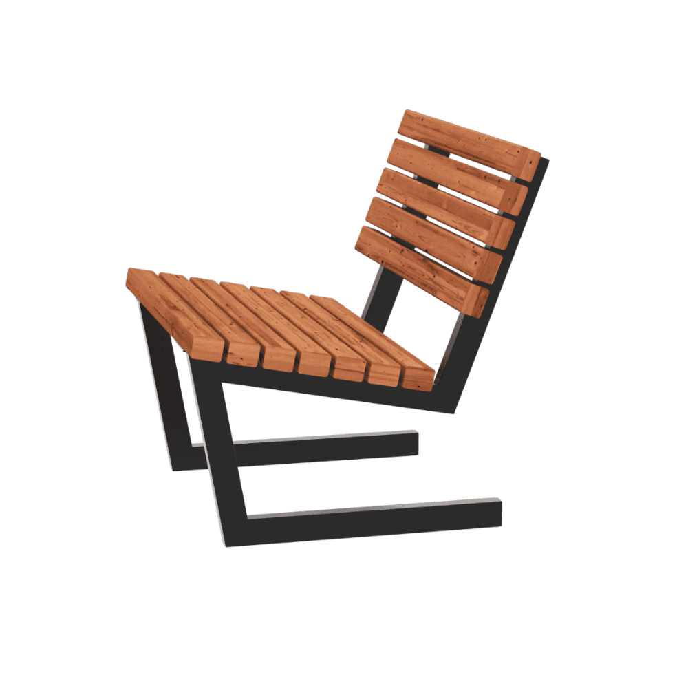 PLUS Fauteuil Siesta Living, 75 cm, disponible en deux coloris