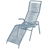 Schaffner Chaise longue spaghetti SÄNTIS avec accoudoirs, en diverses couleurs