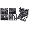 KRAFTWERK BASIC LINE Werkzeugkoffer B147, 3/8“ ohne Bohrschrauber mit Makita Einlage, 97-teilig