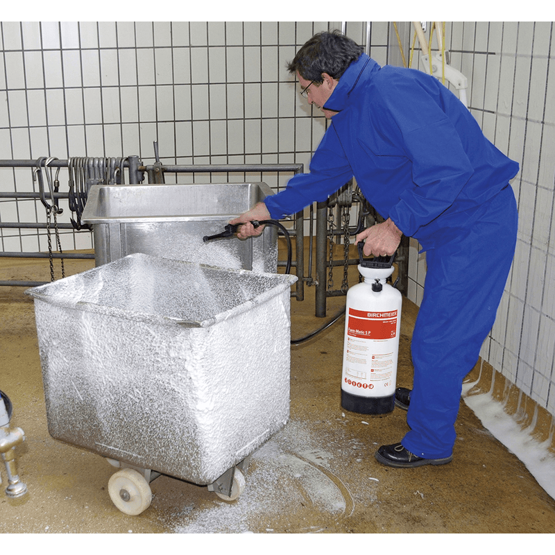 Birchmeier Appareil à mousse à accumulation de pression Foam-Matic 5 P, pour acides, capacité 5 l