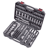 KRAFTWERK Werkzeugkoffer, Steckschlüssel-Satz, BASIC-LINE, inkl. Werkzeug, 1/4"+ 3/8" + 1/2", 200-teilig