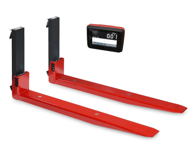 RAVAS iForks-52 kabellose Wiegegabeln für Gabelstapler, 2'500–5'000 kg
