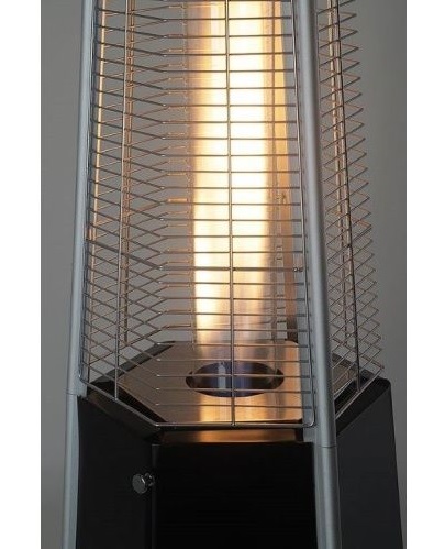 Chauffage radiant de terrasse au gaz "Hexagon"