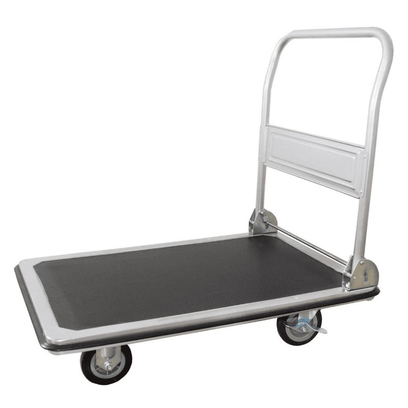 Plattformwagen, Tragkraft 250 kg, Anthrazit, LxBxH 920 x 610 x 860 mm