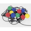 Steffen GardenLine LED Party-Lichterkette, mit Leuchtmittel - farbig, 10.5 m, 10 x 0.3 W, IP55