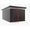 Biohort 2ème battant de porte pour abri de jardin / Bâtiment annexe CasaNova, en 2 couleurs