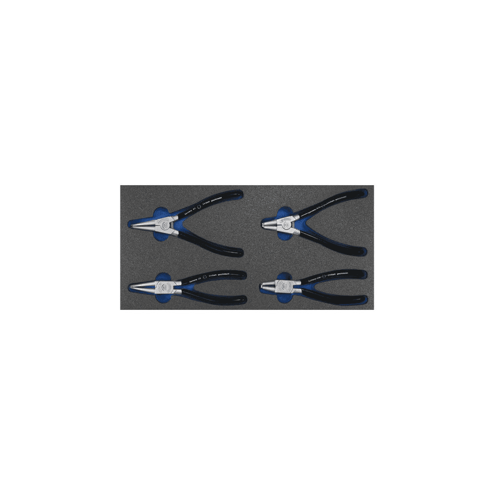 Jeu d'outils, jeu de pinces à circlips 4 pièces