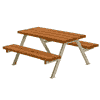 PLUS Alpha Ensemble de mobilier de jardin Junior, disponible en plusieurs modèles