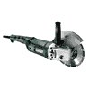 Metabo Winkelschleifer Set WE 2200-230, 2200 Watt, mit Kunststoffkoffer und 2 Diamanttrennscheiben
