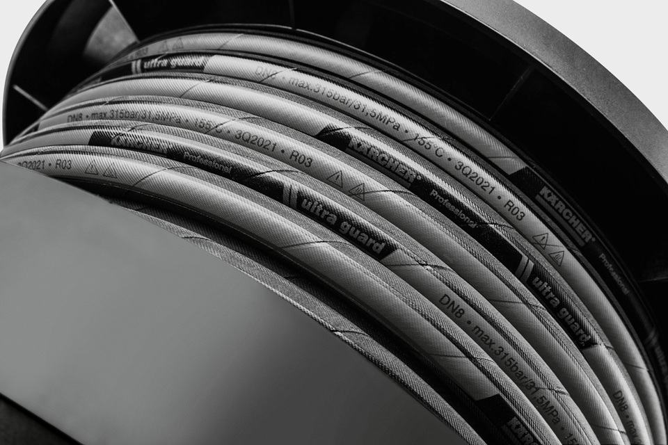 Kärcher Nettoyeur haute pression HDS 12/18-4 SXA avec enrouleur intégré et 20 m de flexible HP