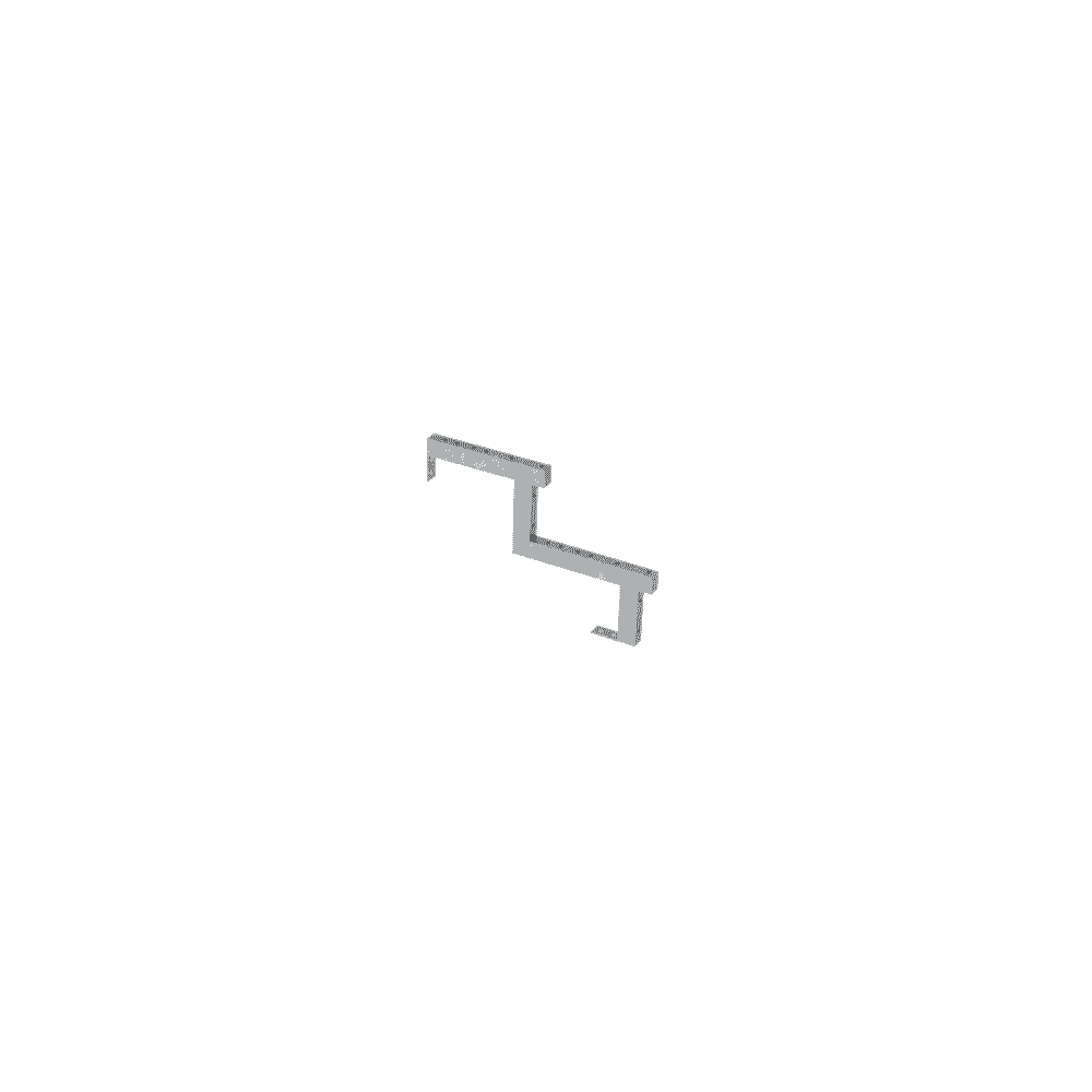 PLUS Limon d'escalier à 34,2°, profondeur de marche 280 mm, disponible en plusieurs versions