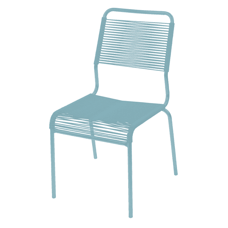 Schaffner RIGI Chaise de jardin spaghetti, galvanisée et revêtue par poudre, en diverses exécutions