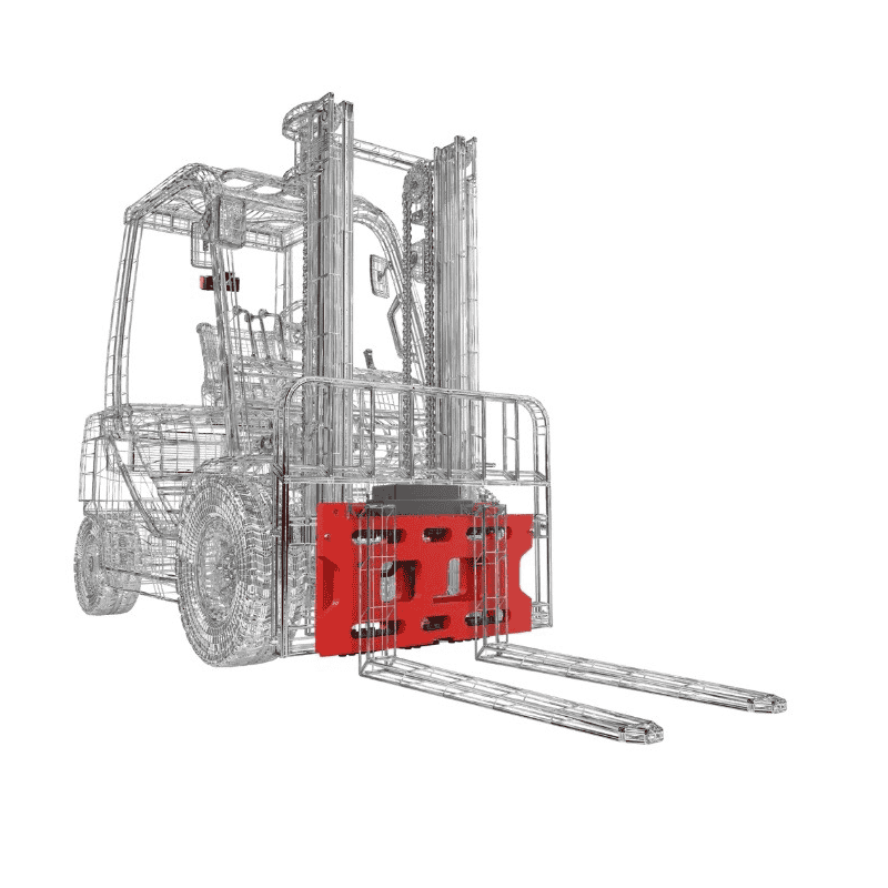 RAVAS iCP-32 Gabelträgerplattenwaage für Gabelstapler, Tragkraft 2'500–5'000 kg