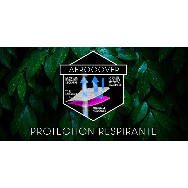 Platinum AeroCover Housse de protection Lounge en forme de L, L x L x H 2550 x 900 x 700 mm