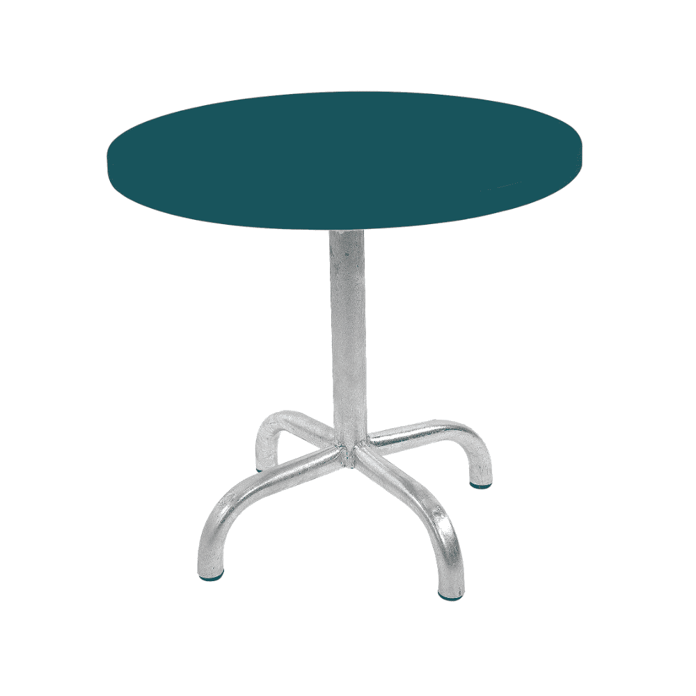 Schaffner Table d'appoint Säntis avec plateau métallique, en diverses couleurs