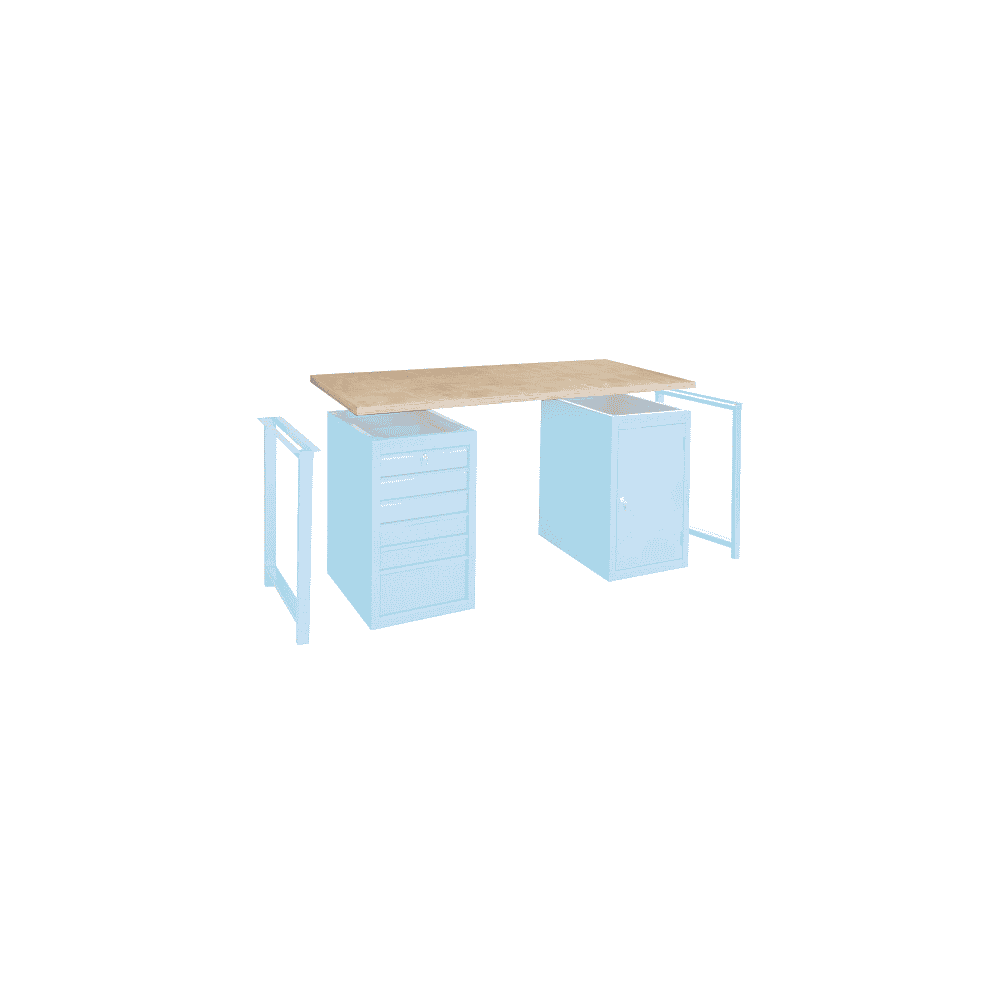 Plateau de table en différentes tailles pour la table de travail MONTY
