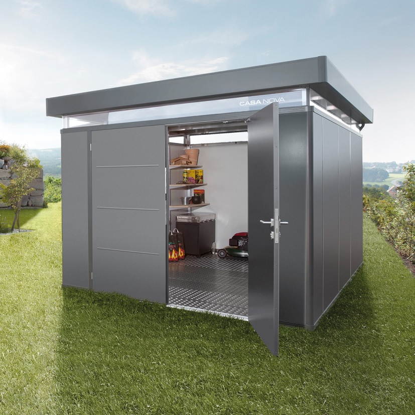 Biohort Abri de jardin / Bâtiment annexe CasaNova en 2 couleurs et 9 tailles