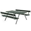 PLUS Alpha Ensemble de mobilier de jardin ReTex, longueur 177 cm, disponible en plusieurs modèles