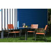 Schaffner Chaise de jardin LAMELLO sans accoudoirs, revêtement par poudre, disponible en plusieurs couleurs