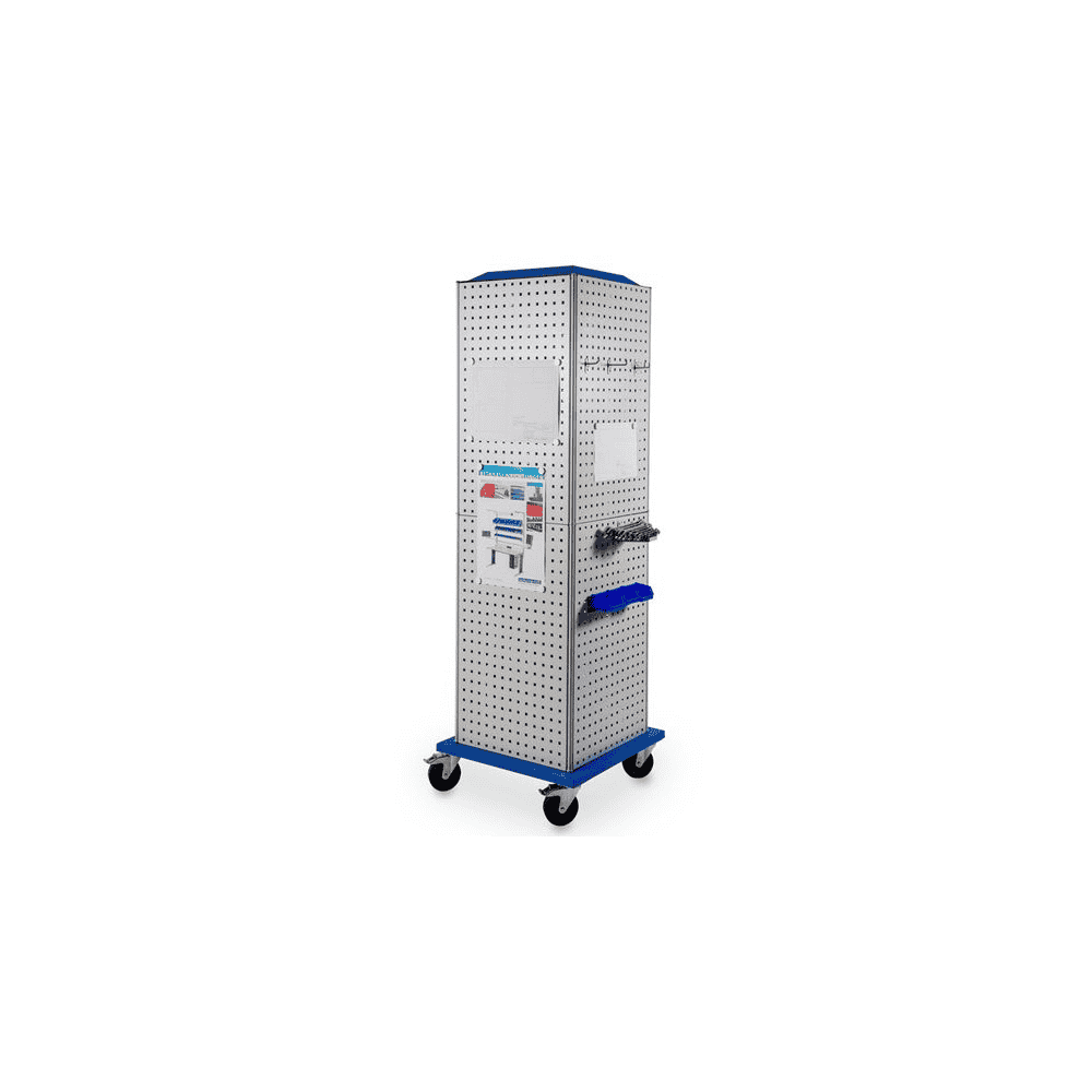 Bedrunka+Hirth mobiler Info-Point, 650 x 650 x 1970 mm