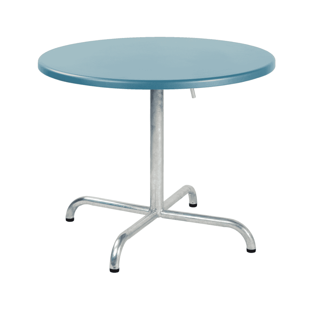 Schaffner Table de salon Davos, ronde, résistante aux intempéries et rabattable, en diverses exécutions