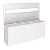 Biohort Sichtschutz mit Acrylglas zu HochBeet Gr. 4 x 1, in 3 Farben