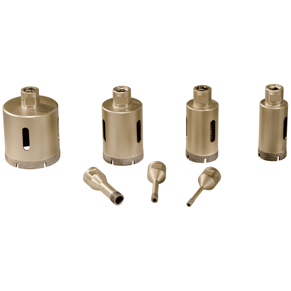 Metabo Fliesen-Diamantbohrkronen-Set "Dry" M 14, Ø 6 - 68 mm, 7-teilig