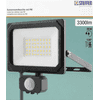 Steffen LED Aussenwandleuchte mit PIR-Bewegungsmelder 120°, schwarz, IP65