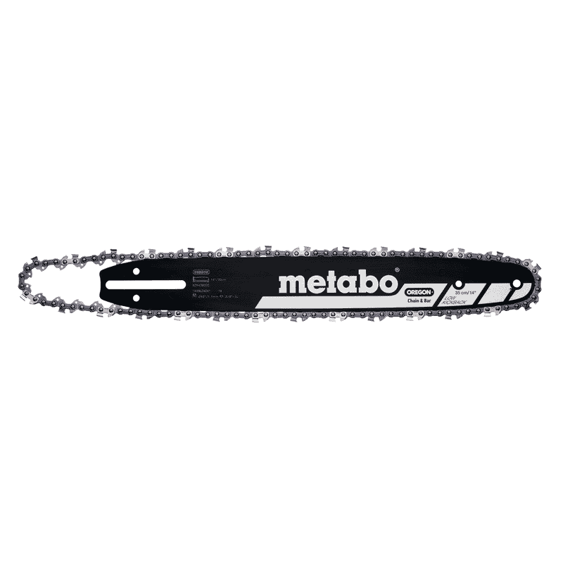 Metabo Set Oregon Sägeschiene 35 cm + Sägekette 35 cm (3/8" LP / 1.1mm)