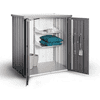 biohort Regalboden-Set (2 Stk.) für Terrassenschrank ROMEO, 610 x 430 mm