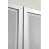 Aktenschrank Rhone mit Milchglastüren, 800 x 420 x 2004 mm, Rahmen silber, in diversen Farben