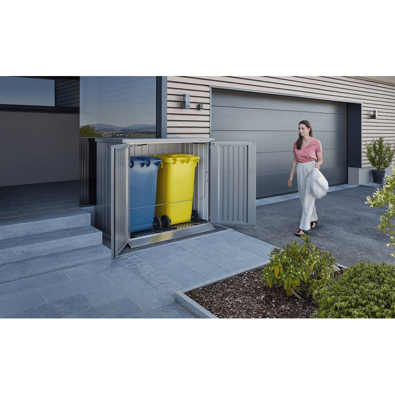 Biohort Doppel-Mülltonnenbox ALEX® Duo, in 3 Farben