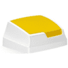 Couvercle en plastique avec clapet pour poubelle AtlaXflip 25 litres, disponible en plusieurs couleurs