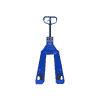 Handhubwagen Palettrolli blau mit Waage