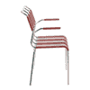 Schaffner Canapé 3 places Säntis avec accoudoirs, L x P x H 1660 x 580 x 860 mm, disponible en plusieurs versions
