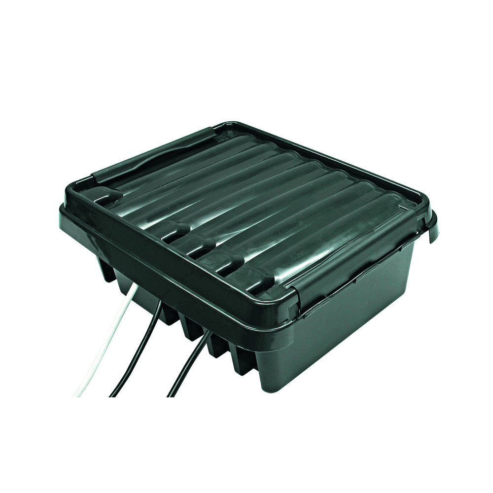 Steffen GardenLine Schutzbox / Safe Box large, IP55, schwarz