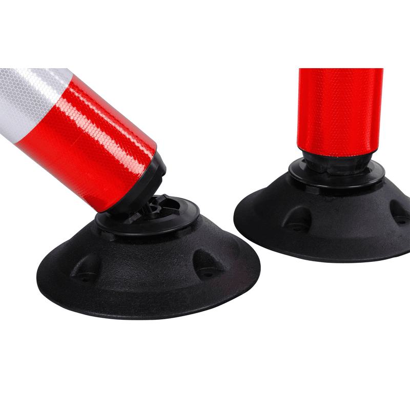 Flexible Absperrpfosten aus Polyethylen, in 3 Grössen