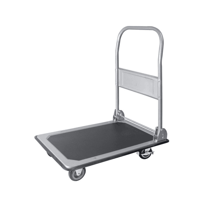 Plattformwagen, Tragkraft 150 Kg, Anthrazit, LxBxH 740 x 470 x 820 mm
