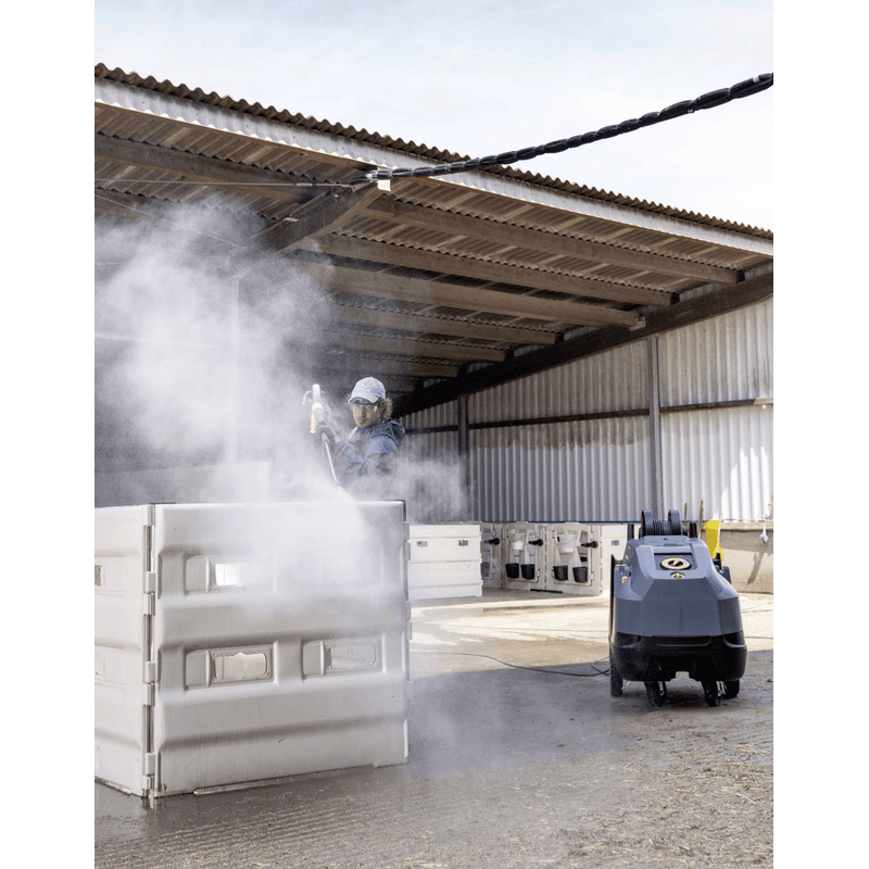 Kärcher Nettoyeur haute pression HDS 12/18-4 SXA avec enrouleur intégré et 20 m de flexible HP