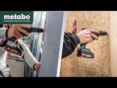 Metabo Akku-Trockenbauschrauber TBS 18 LTX BL 5000, 18 V ohne Akkupack, ohne Ladegerät, mit metaBOX 145 L