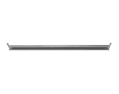 Hinterwange für Bereitstellregal, 1300 mm