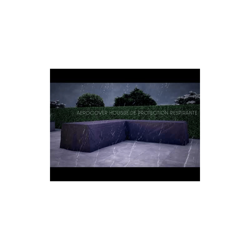 Platinum AeroCover Housse de protection Lounge en forme de L à droite, L x L x L x H 3500 x 2750 x 900 x 700 mm