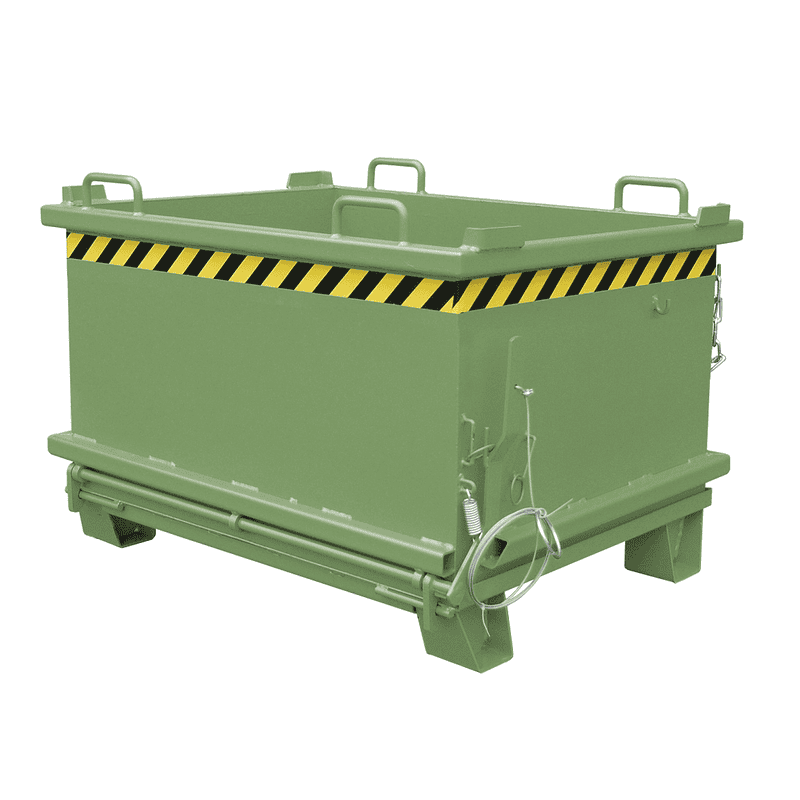Bennes à fond ouvrant, Type SB, Capacité 0.50 - 2.00 m³, charge adm. jusqu'à 2000 kg