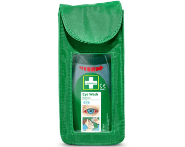 Sacoche pour rinçage oculaire, format de poche, Cederroth 720300, L x H x P 80 x 160 x 45 mm