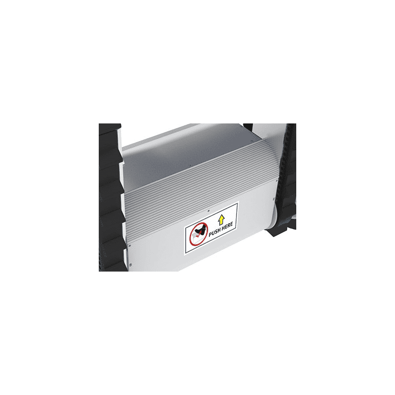 Treppensteiger mit Raupenantrieb und Bremse, Typ TS-105, elektrische Treppensackkarre, Tragkraft 105 kg